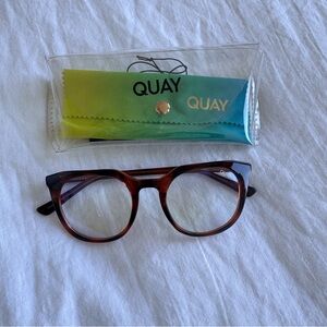 Quay Brown Blue Light Glasses